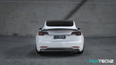 PAKTECHZ Carbon Fiber Rear Spoiler for Tesla Model 3